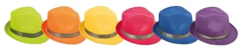 P'tit Clown cappello borsalino adulto colore casuale