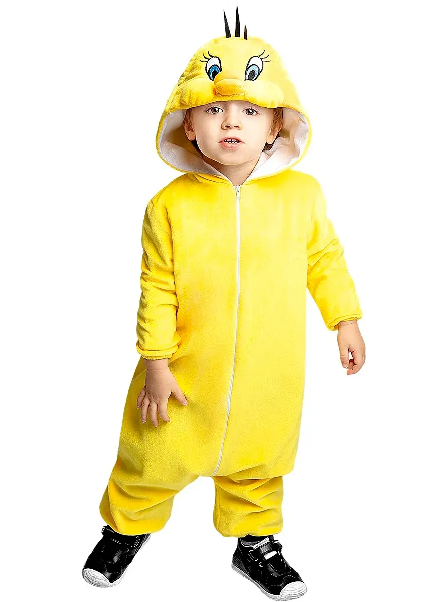 Funidelia Looney Tunes Titti costume neonato giallo 6-12 mesi