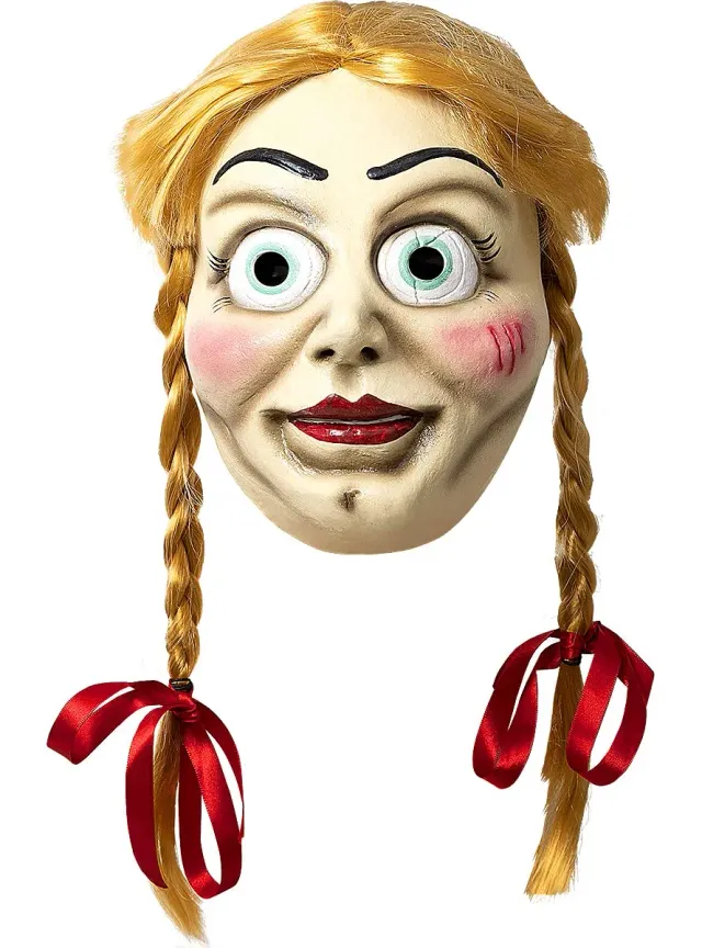 Funidelia Annabelle Maschera Adulto Bianca Horror