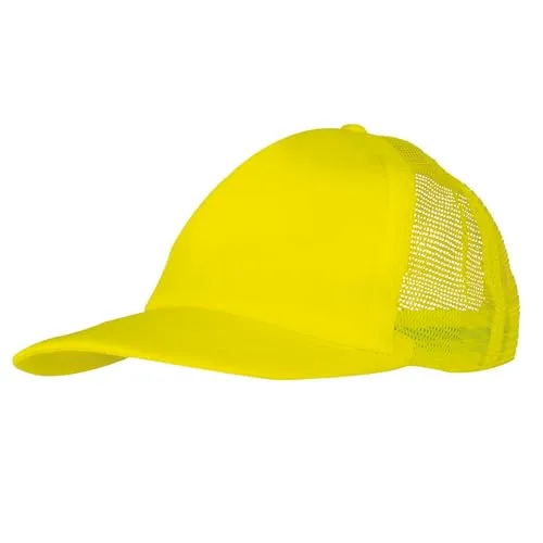 P'tit Clown cappello fluo giallo cappellino adulto