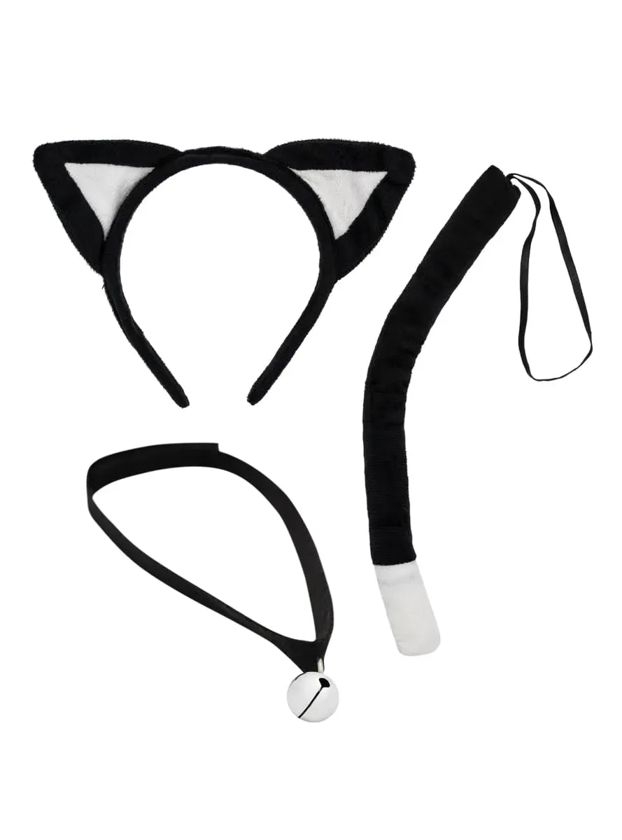 Funidelia Gatto kit accessori nero adulto