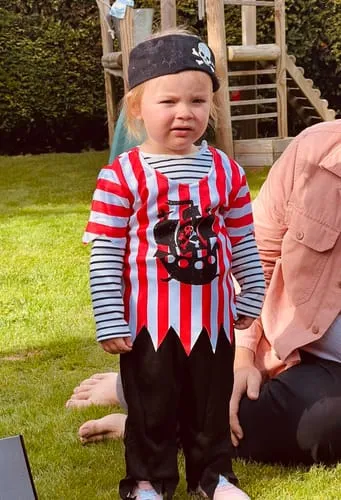 Smiffys Jolly Pirate costume pirata bimbo 1-2 anni 3 pezzi