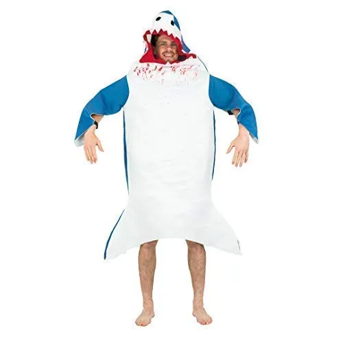 Bodysocks Squalo costume adulto attacco squalo