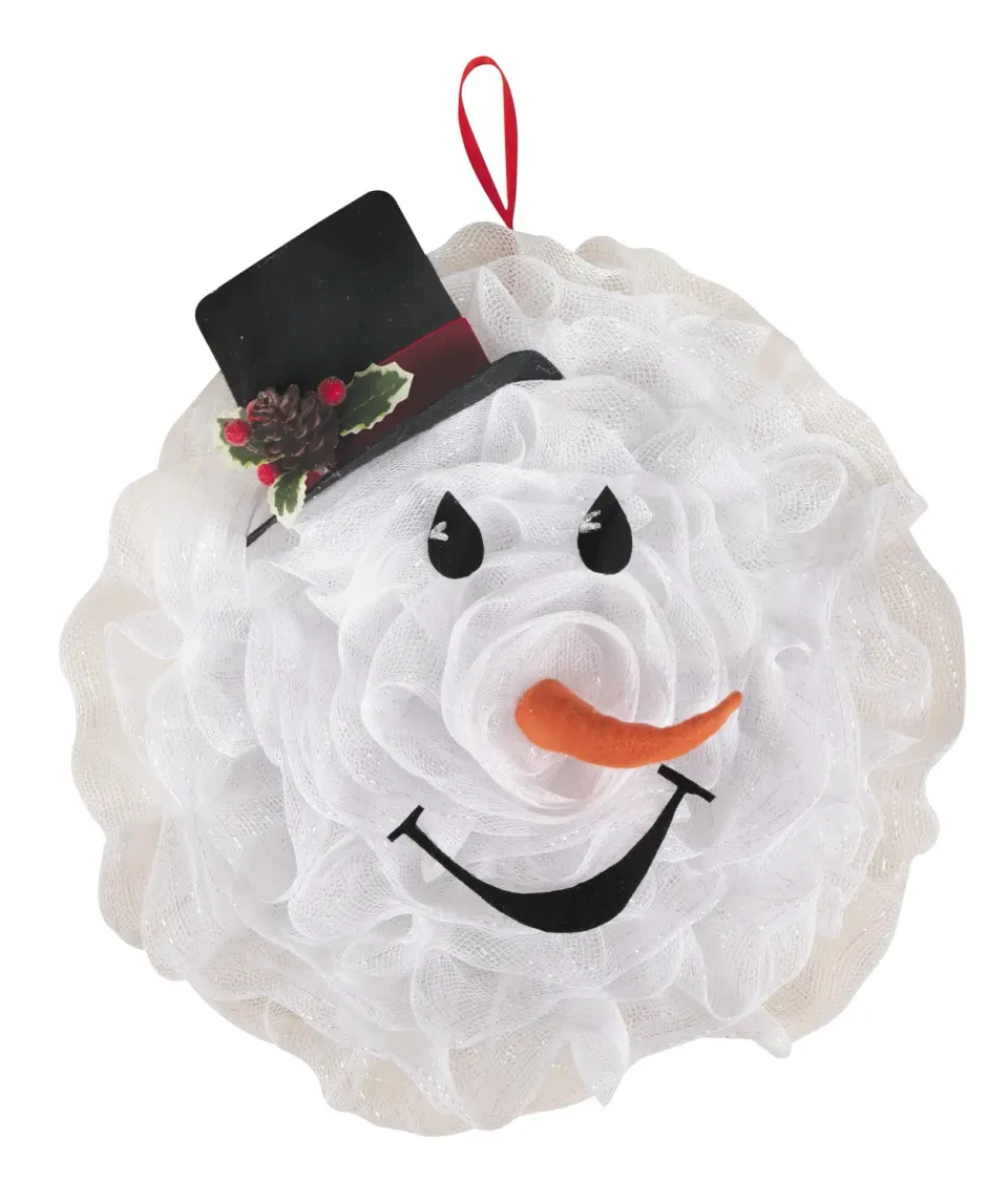 P'tit Clown re22829 corona porta testa neve 43 cm