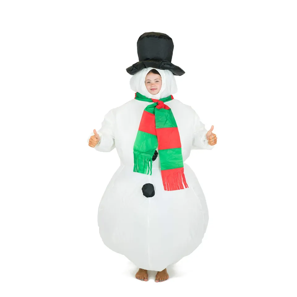 Bodysocks Pupazzo di Neve costume gonfiabile bambini