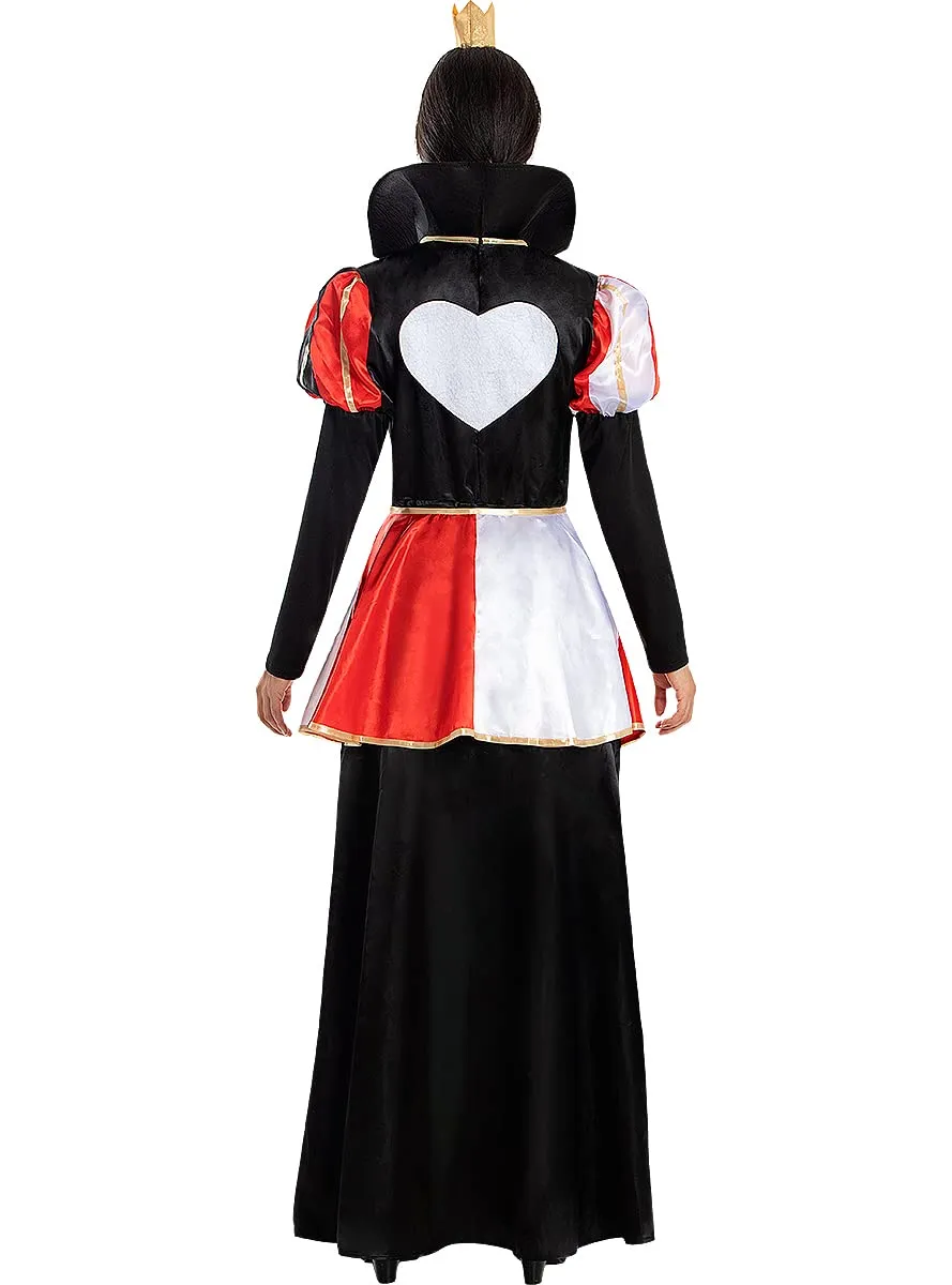 Funidelia Regina di Cuori costume donna classico rosso nero