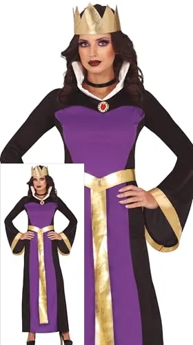 Guirca Costume Regina Malvagia Donna Viola Taglia L