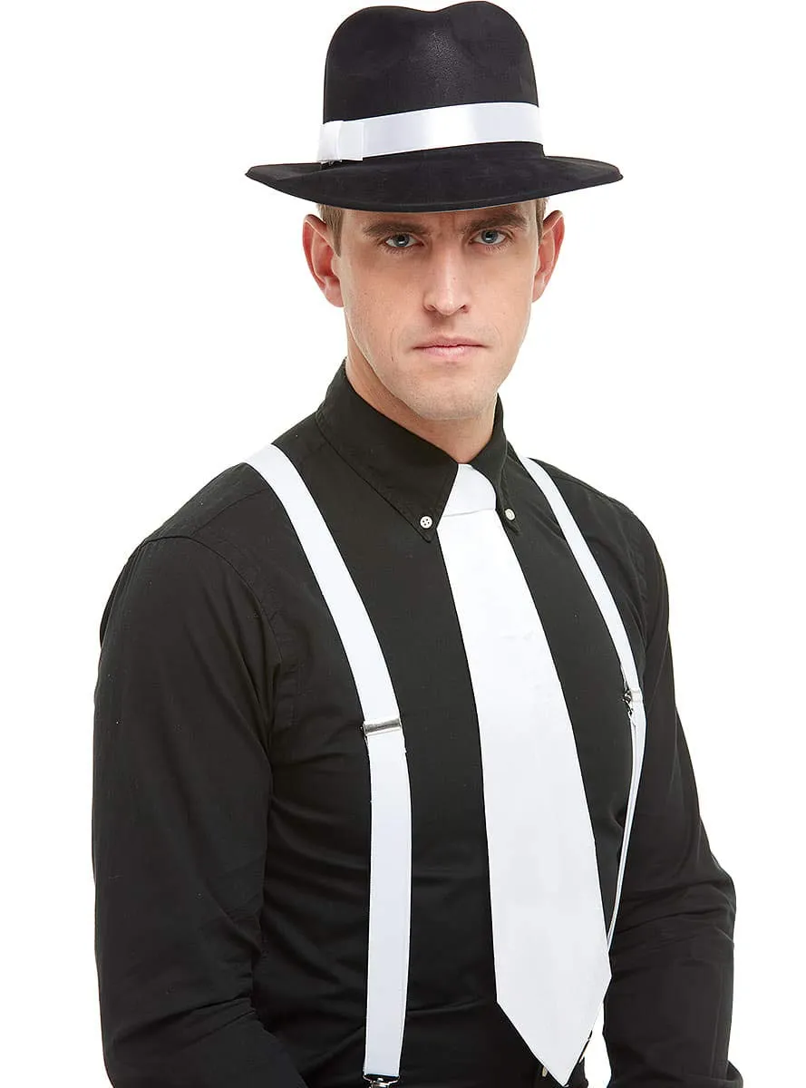 Funidelia Charleston Anni 20 bretelle uomo bianche
