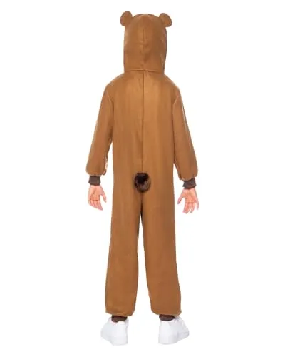 Funidelia Orso Onesie costume bambini 7-9 anni morbido