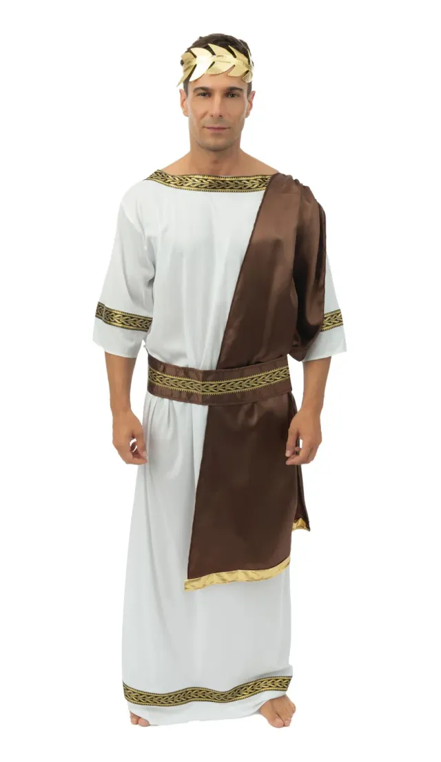 P'tit Clown costume greco premium L-XL toga corona