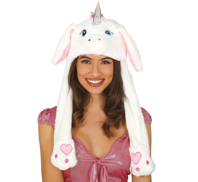 Guirca Cappello Unicorno con Movimento peluche