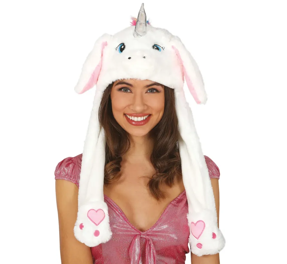 Guirca Cappello Unicorno con Movimento peluche