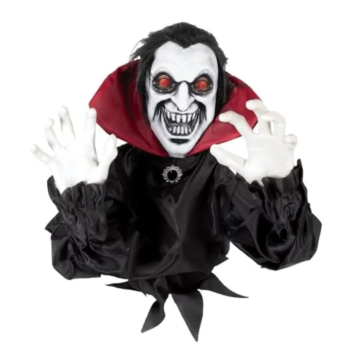 P'tit Clown 24093 vampiro animatronic saltante 40 cm luminoso