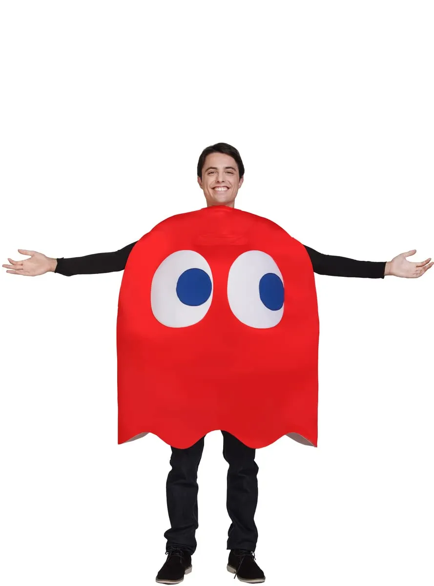 Funidelia Pac-Man Costume Fantasma Blinky rosso taglia unica