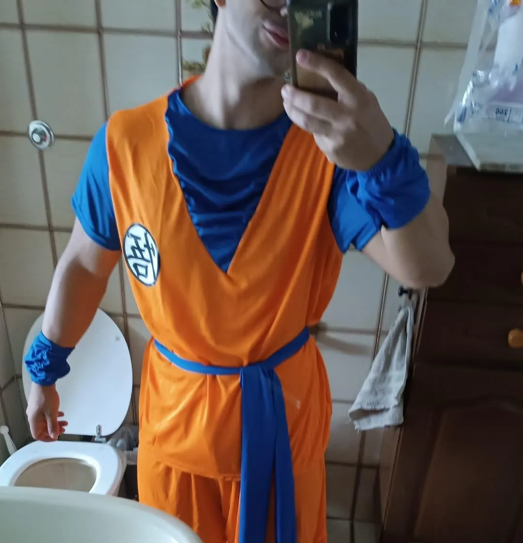 Funidelia Dragon Ball Goku Costume Uomo Arancione Ufficiale