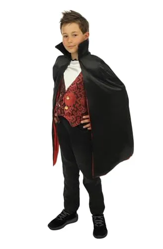 P'tit Clown Costume Vampiro Bambino con Mantello 128-140