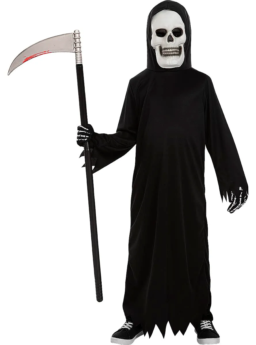 Funidelia Morte costume bambino nero horror Halloween