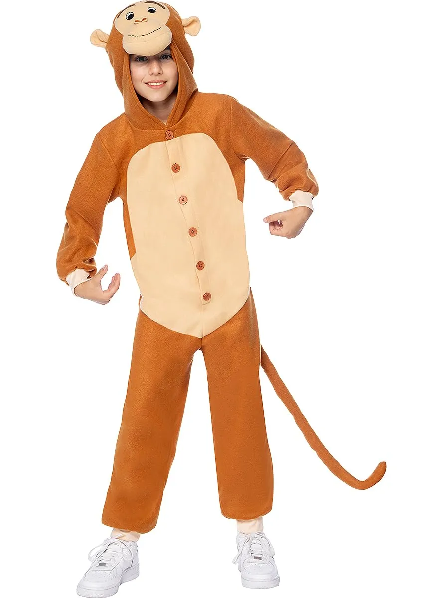 Funidelia Scimmia onesie costume bambini 10-12 anni