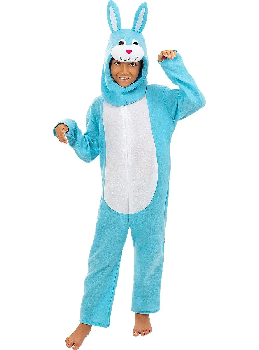 Funidelia Coniglio Blu costume bambino 5-6 anni bianco