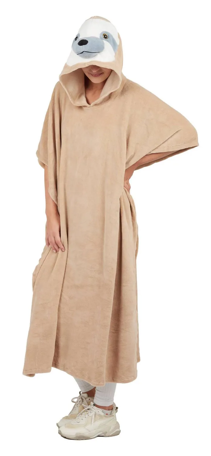 P'tit Clown 97005 Poncho Carnevale Beige Adulti