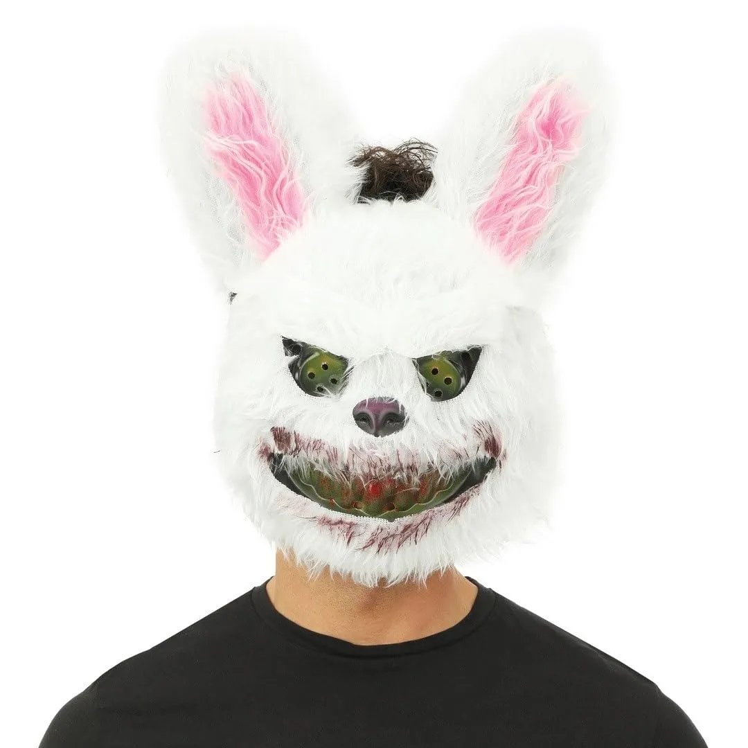 P'tit Clown maschera diabolica adulto animale coniglio orso