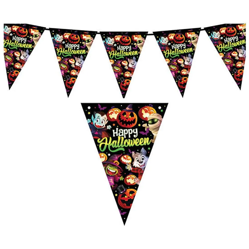Guirca Pagliaccio festone carta 300 cm multicolore