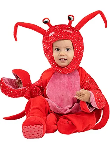 Funidelia Granchio Costume Bebè 12-24 Mesi Multicolore