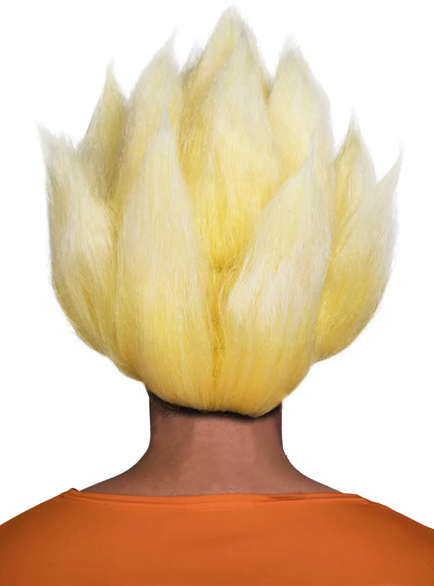 Funidelia Dragon Ball Super Saiyan parrucca gialla adulto