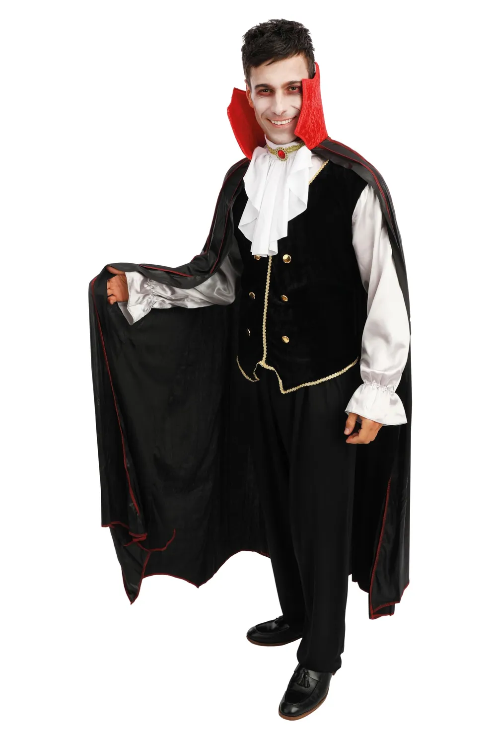 P'tit Clown Conte Costume Vampiro Uomo S/M Halloween