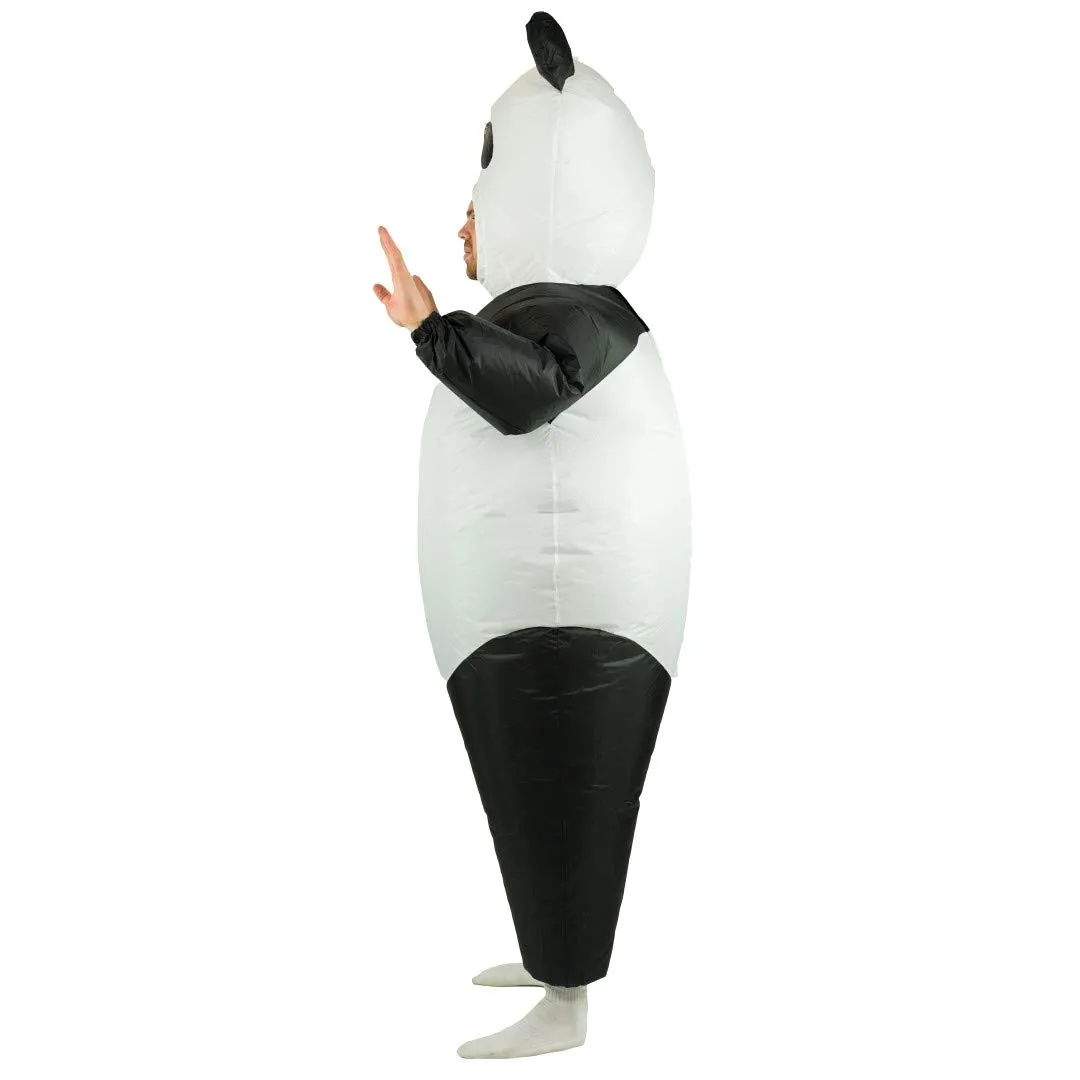Bodysocks costume gonfiabile panda adulto con ventola