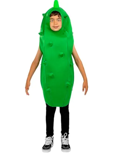 Funidelia Cetriolo costume bambino 3-6 anni verde