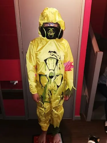 Smiffys Toxic Waste costume bambino giallo 12+ anni