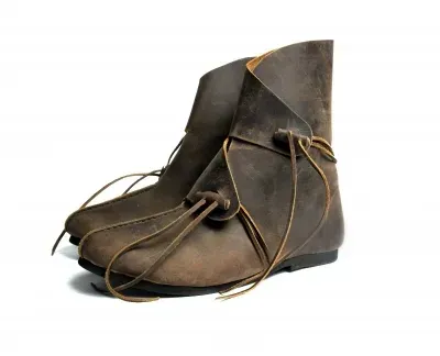 La Bottega di Merlino Stivaletto Vichingo scarpe nabuk
