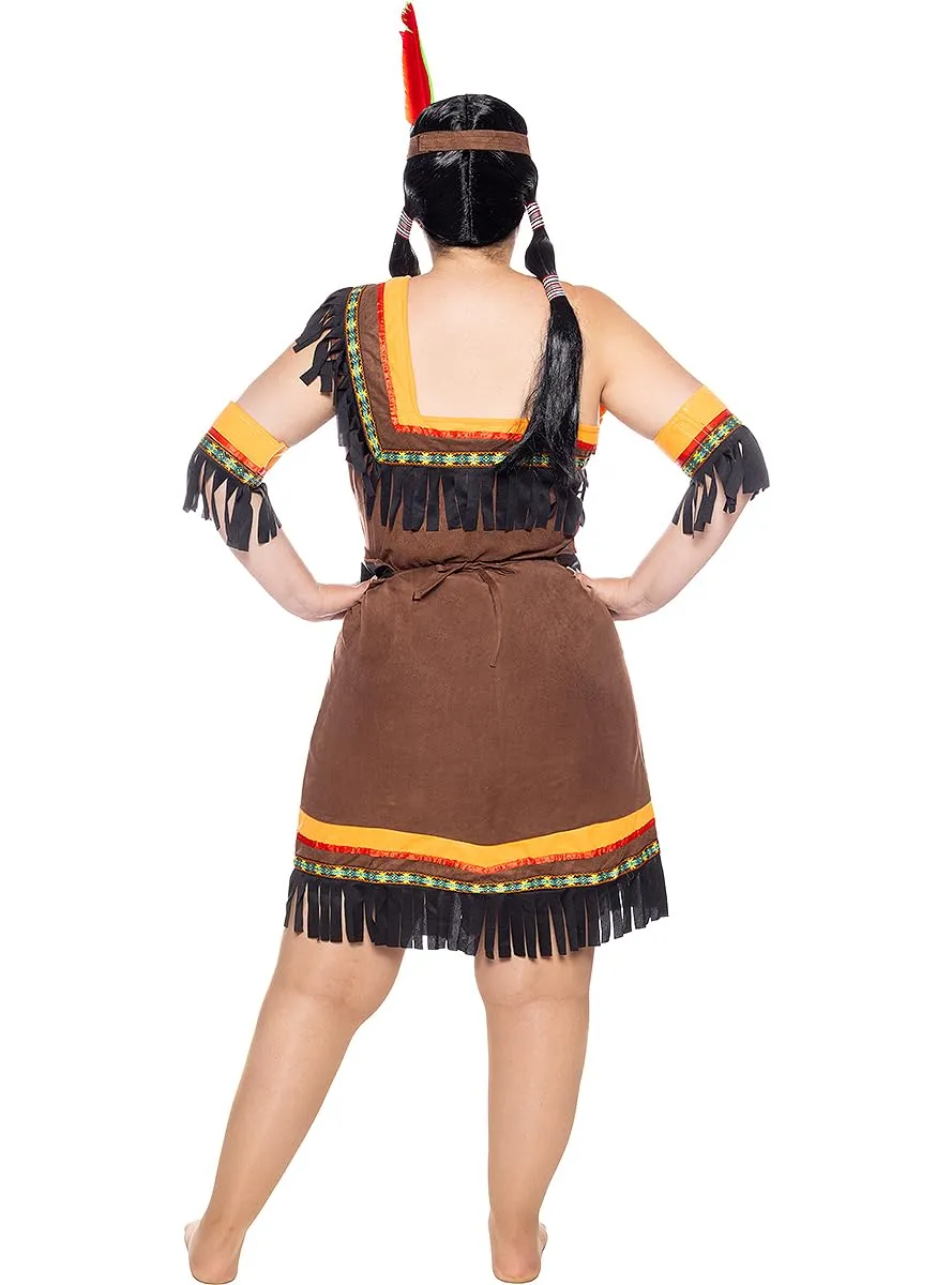 Funidelia Nativo Deluxe costume donna marrone