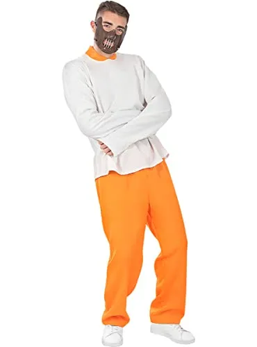 Funidelia Hannibal Lecter Costume Uomo Arancione Taglia Unica