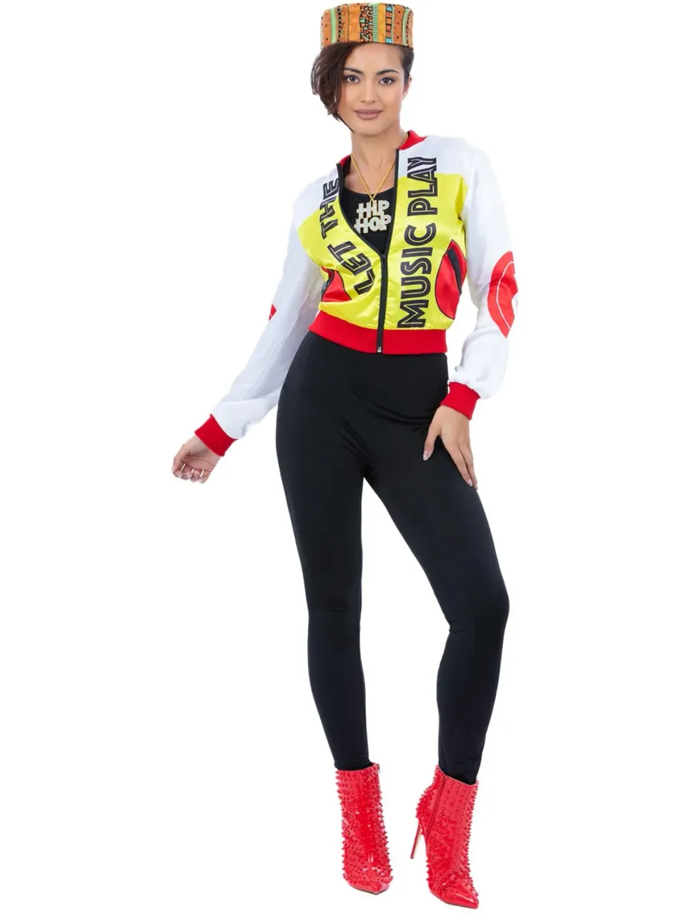 Smiffys Push it Pop Queen costume donna hip hop taglia M