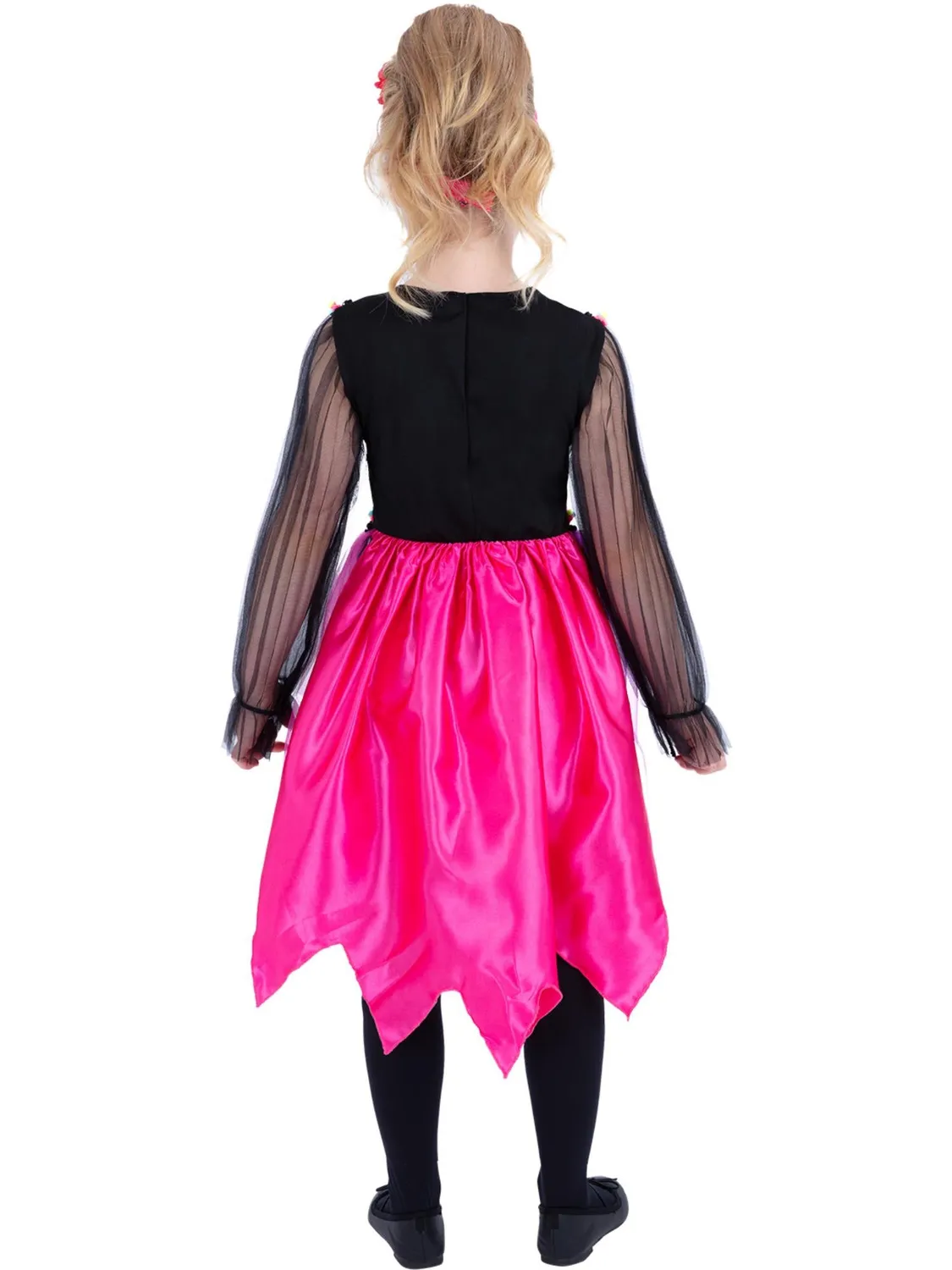 Smiffys Day of the Dead costume scheletro bambina 10-12 anni