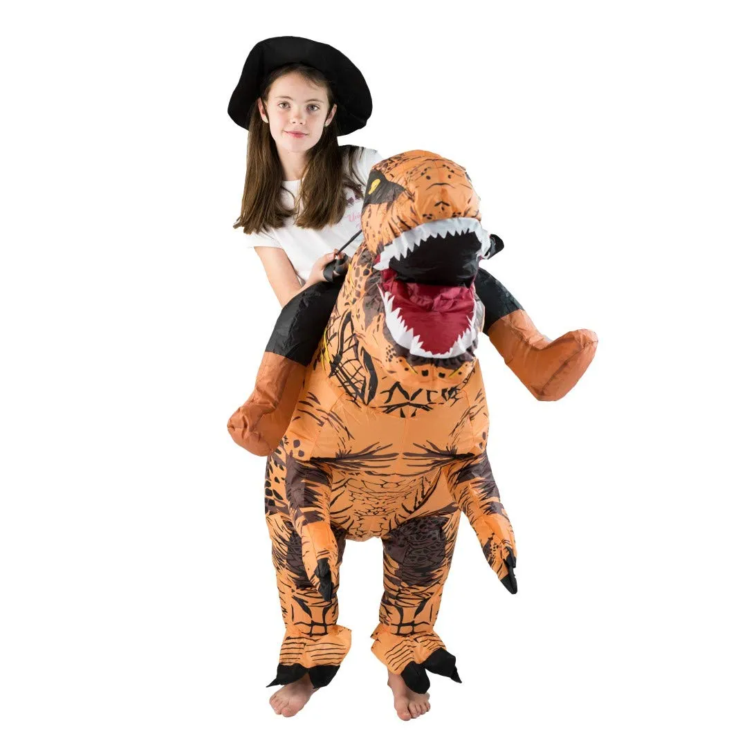 Bodysocks Deluxe Dinosauro costume gonfiabile bambino T-Rex
