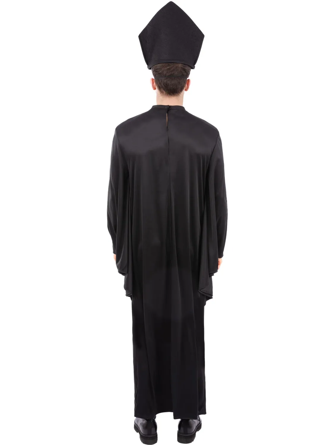 Smiffys Cardinal Sin costume uomo nero M/L teschio