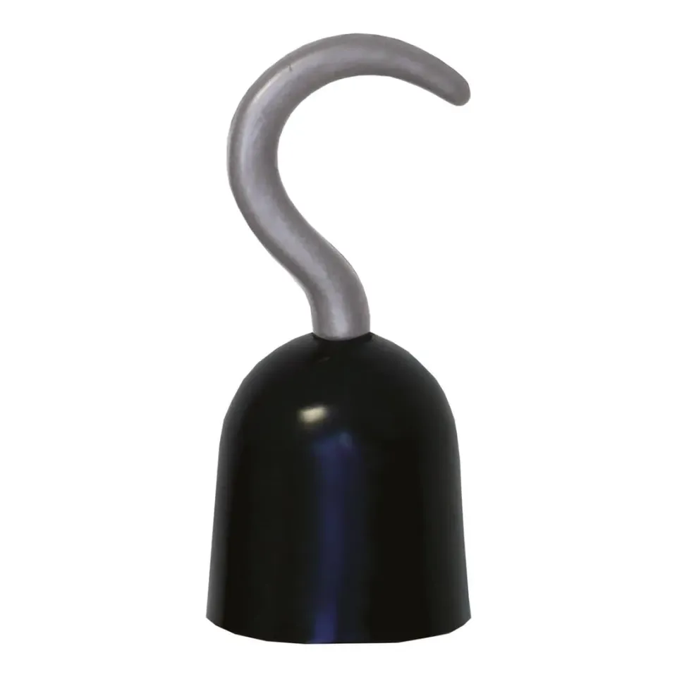 P'tit Clown Gancio pirata accessorio nero adulto