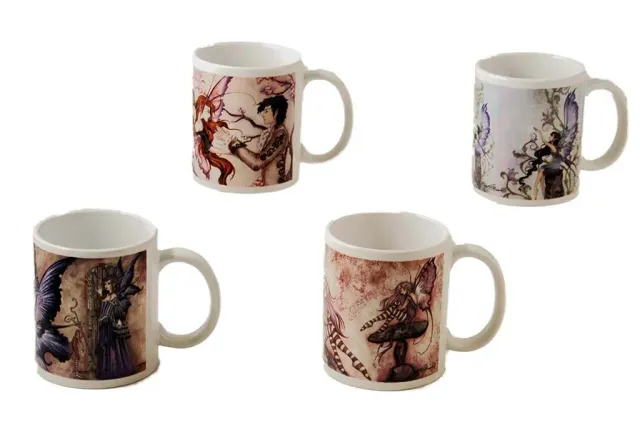 La Bottega di Merlino Boccale Ceramica Fatine Fantasy