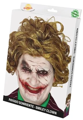 Guirca Pagliaccio parrucca criniera da clown