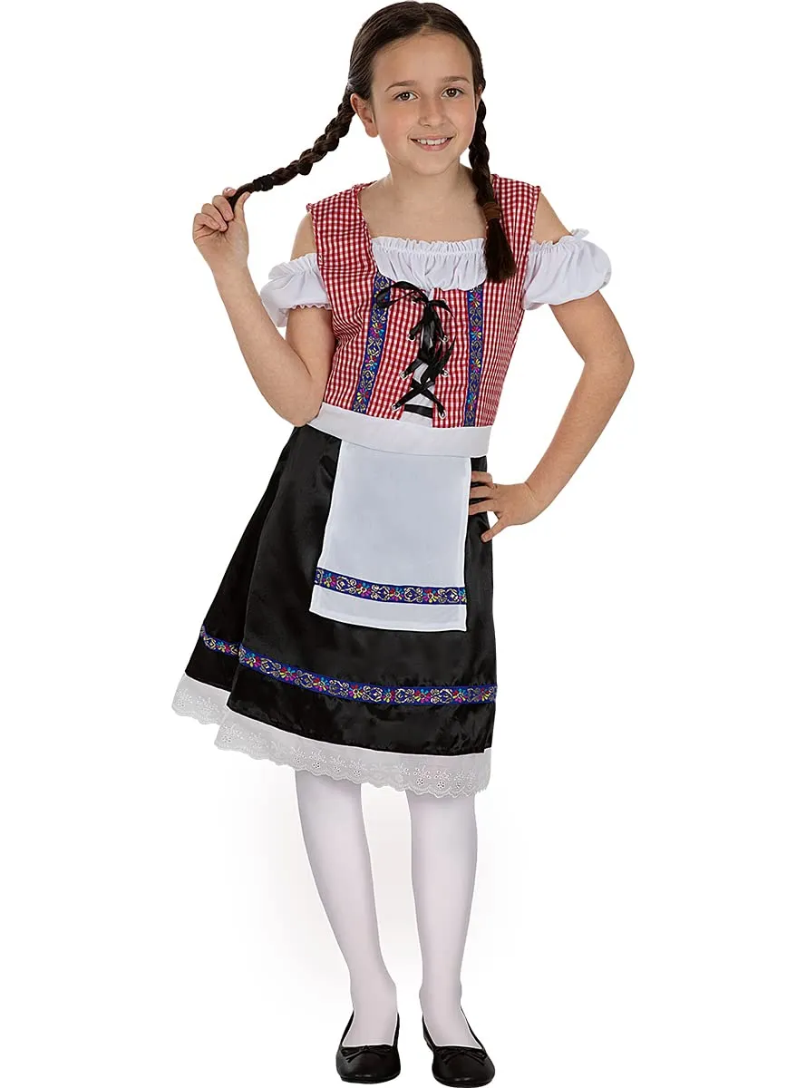 Funidelia Oktoberfest costume bambina 3-4 anni verde