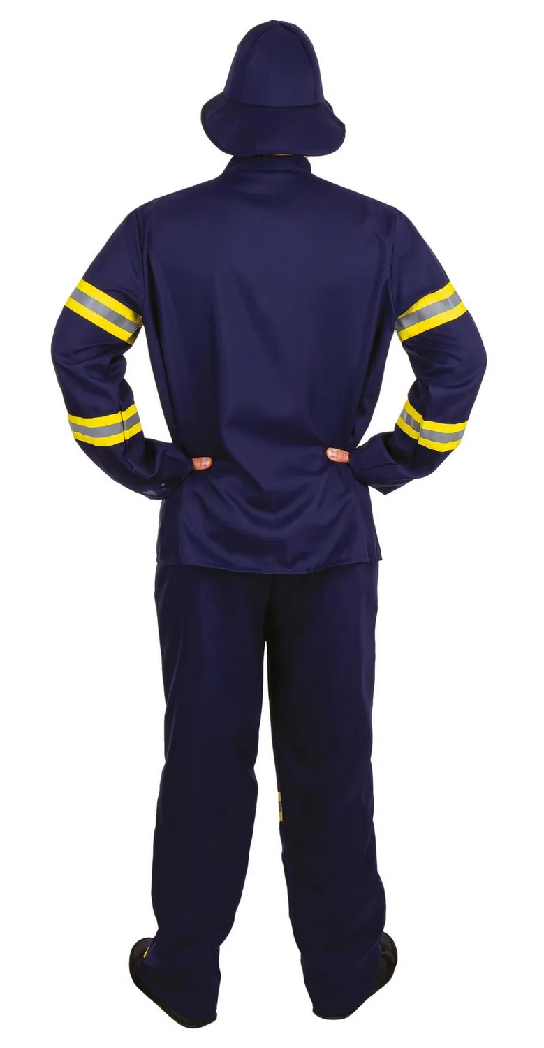 P'tit Clown re21097 costume pompiere adulto L/XL