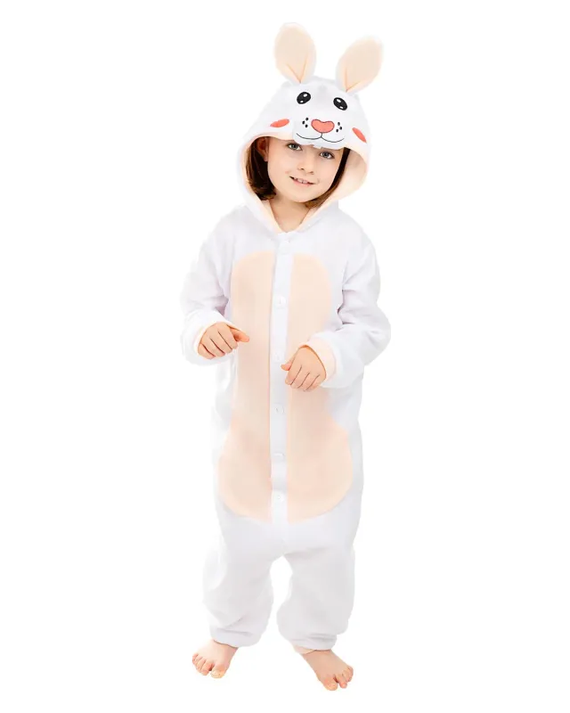 Funidelia Coniglio onesie bambino 7-9 anni multicolore