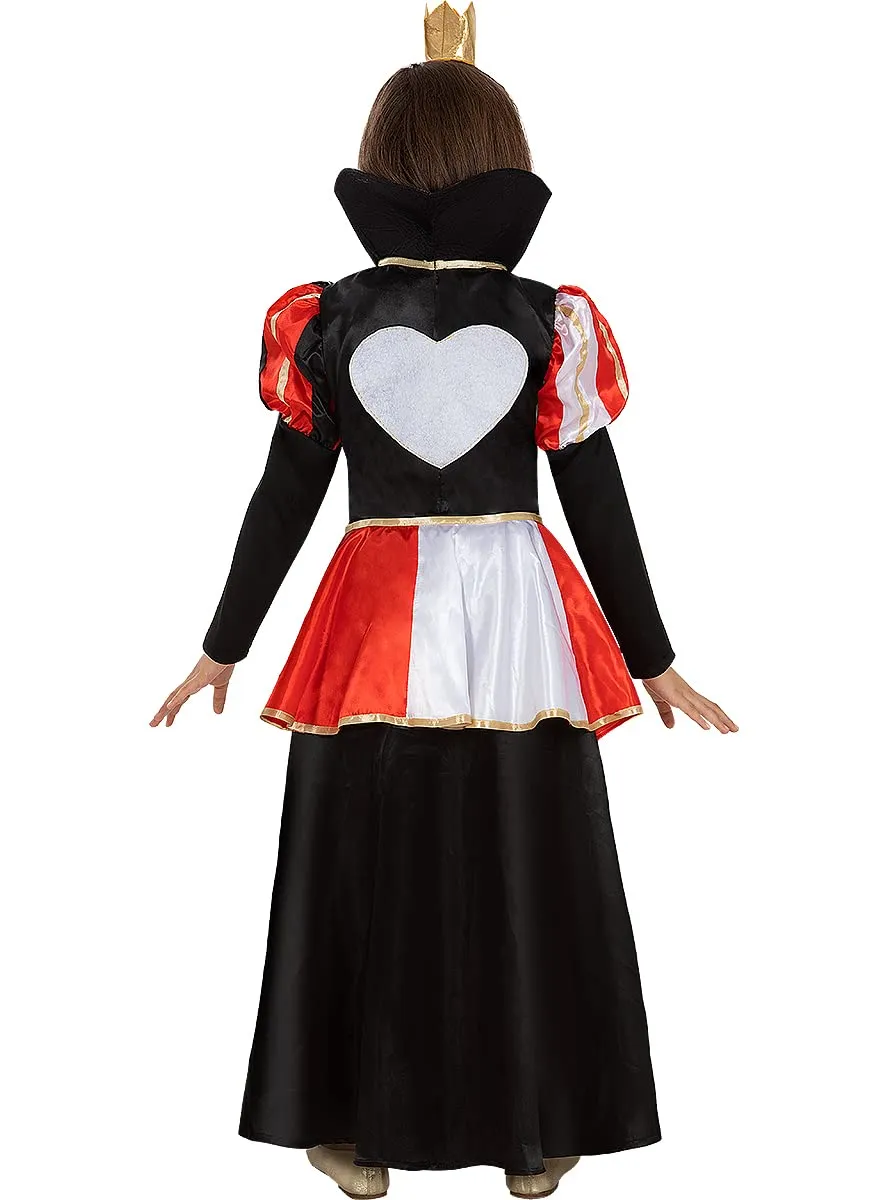 Funidelia Regina di Cuori costume bambina rosso