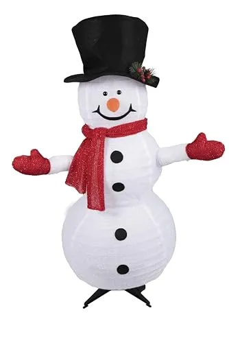 P'tit Clown 22831 pupazzo di neve luminoso 110 cm Natale
