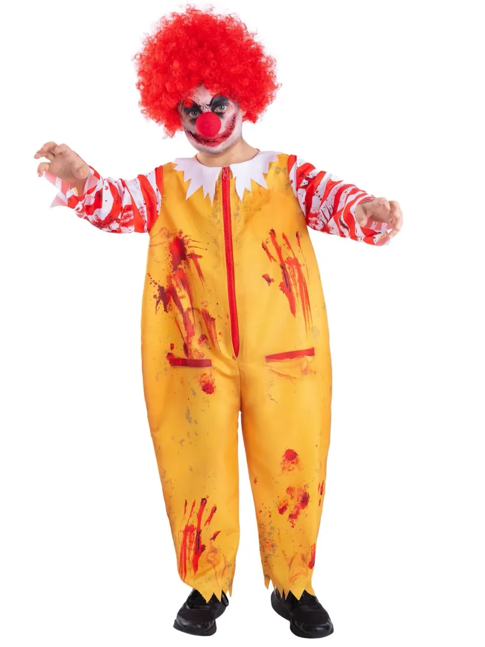 Smiffys Zombie Clown costume pagliaccio 7-9 anni horror