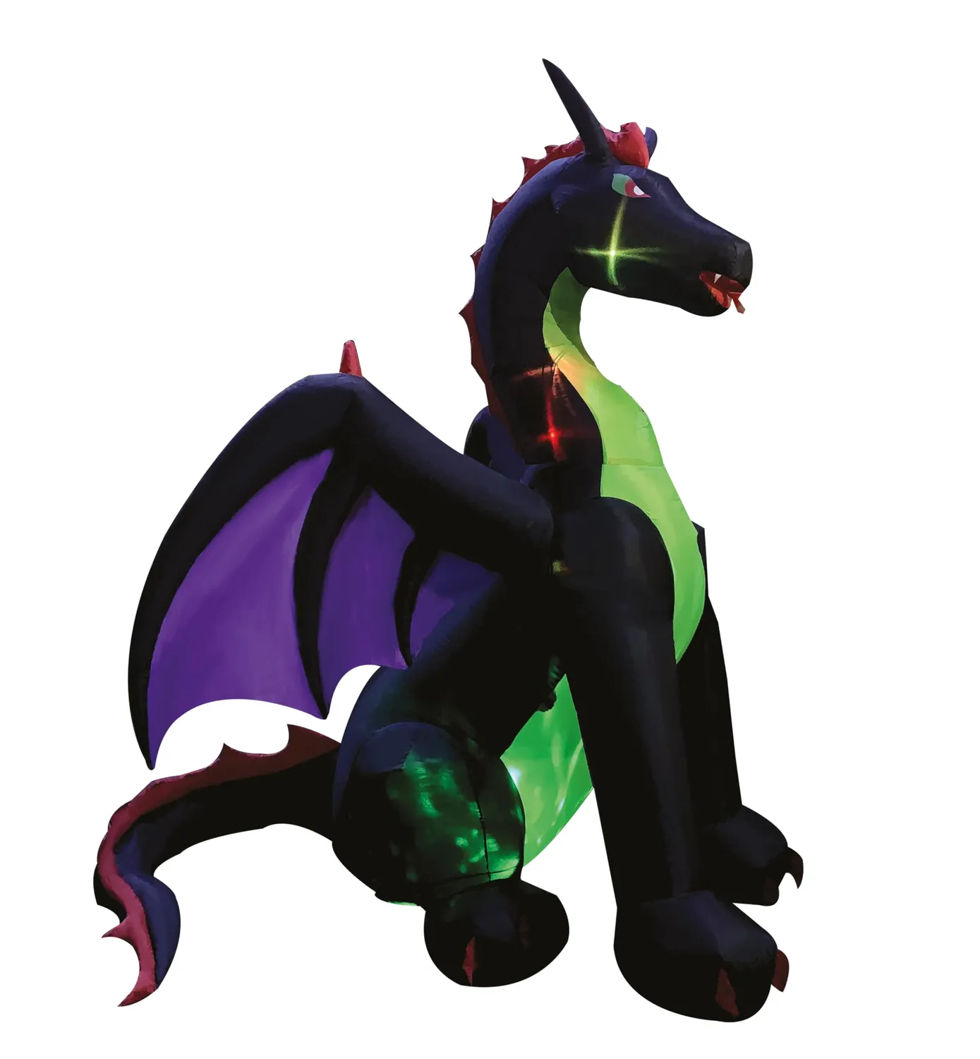 P'tit Clown 23161 drago gonfiabile luminoso 270 cm