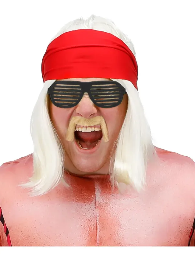 Smiffys 90s Wrestling Star Kit costume wrestler biondo